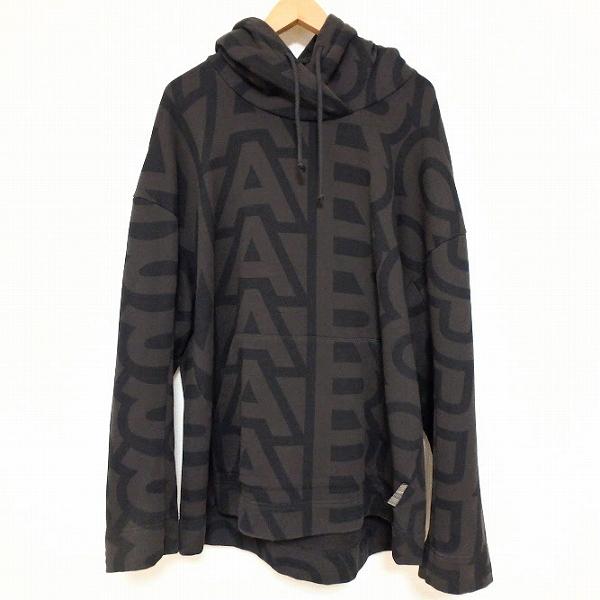 anc マークジェイコブス MARCJACOBS トレーナー・パーカー M 焦げ茶 黒
