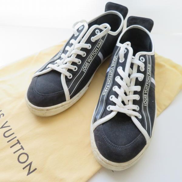LOUIS VUITTON（ルイ・ヴィトン） #aps スニーカー 6 紺系 キャンバス