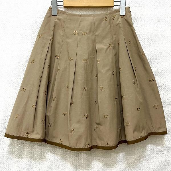 M’S GRACY スカート　ベージュ M'S GRACY #anc エムズグレイシー M'SGRACY スカート 38