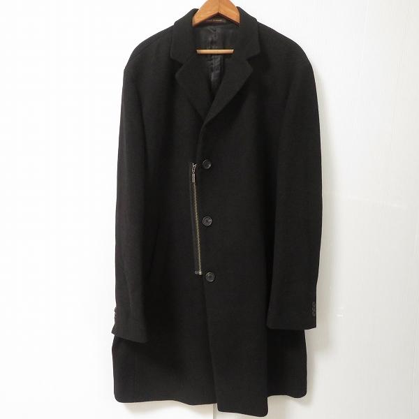 ADOLFODOMINGUEZ コート wnc アドルフォドミンゲス ADOLFODOMINGUEZ コート 52 黒 ジップ