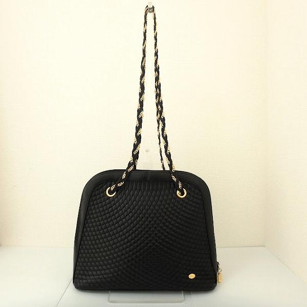 Bally（バリー） #anb ショルダーバッグ 黒 ゴールド チェーン