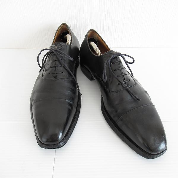 美品！クロケット＆ジョーンズキャップトゥ内羽8 1/2 ドレスシューズ