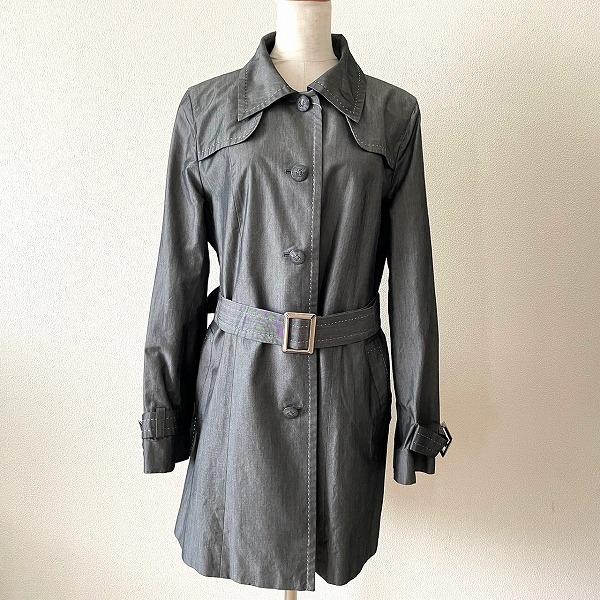 Leilian レリアン コート 9号 美品 wnc レリアン Leilian コート 9 黒 ミンクファー アンゴラ混