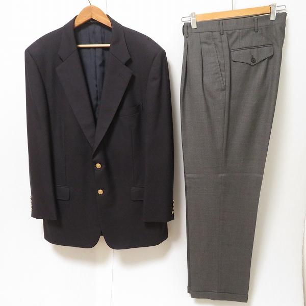 新品タグ付き！アクアスキュータム 黒スーツ上下 （Aquascutum #axc 