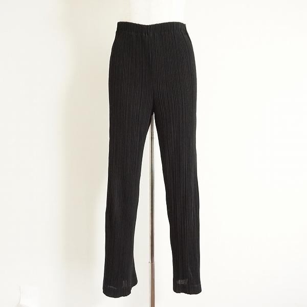 ISSEY MIYAKE #apc イッセイミヤケ ISSEYMIYAKE パンツ 黒 プリーツ  