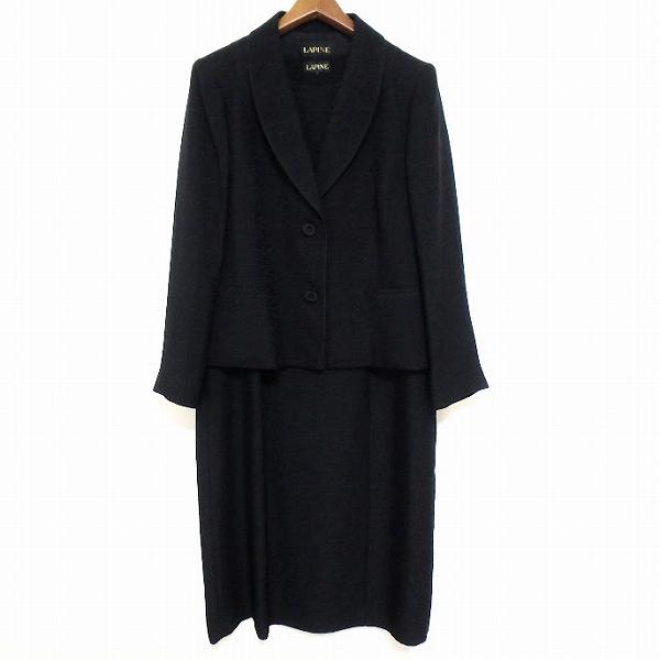 LAPINE #anc ラピーヌ セットアップ 17 黒 ツーピース ブラック