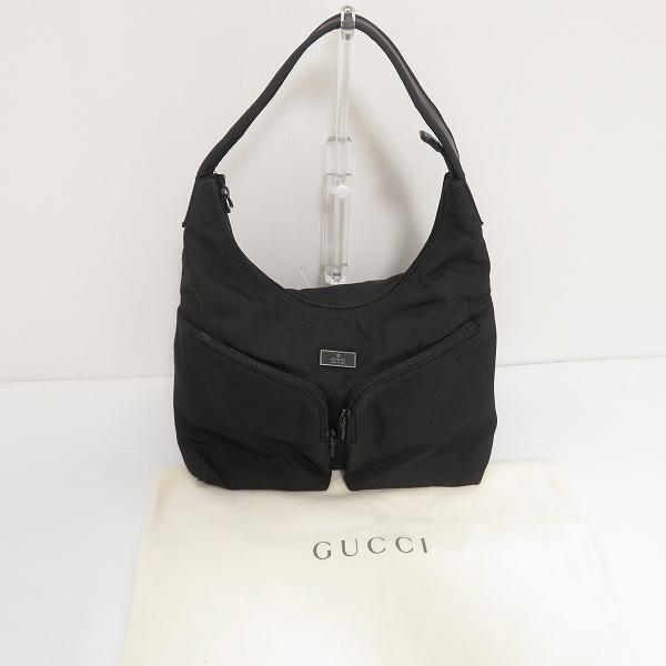 GUCCI（グッチ） #anb ショルダーバッグ 黒 ワンショルダー イタリア製