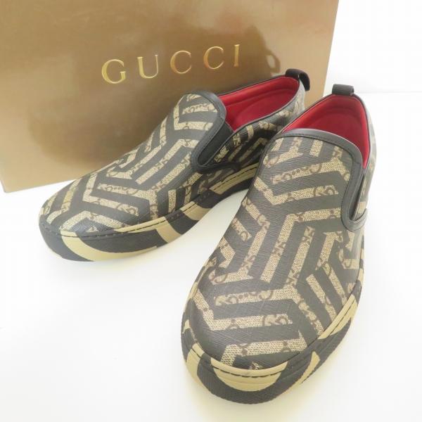 GUCCI カレイド スリッポン 新品 約半額 ans グッチ GUCCI スニーカー スリッポン サイケデリック カレイド 7 1