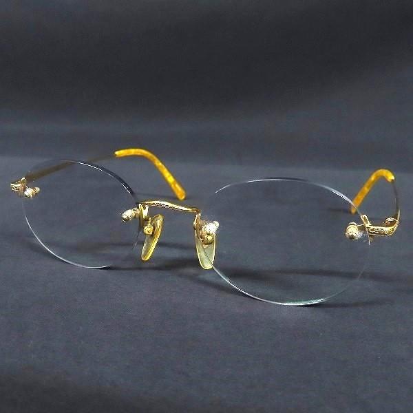 商品名（タイトル）：#anzj メガネフレーム 51□22 138 K18 リムレス 度入り 老眼 ユニセックス [922222]ブランド名：-(-)アイテム名：メガネフレームサイズ：51□22 138性別：ユニセックスカラー：レンズ：クリ...