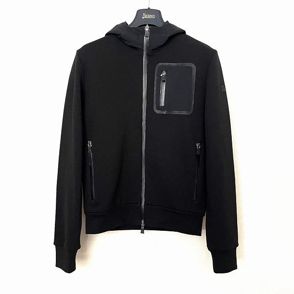HERNO ヘルノ Laminar ブルゾン ボンバージャケット 黒 46 楽天市場】HERNO ヘルノ ブルゾン BOMBER IN GORE WINDSTOPPER