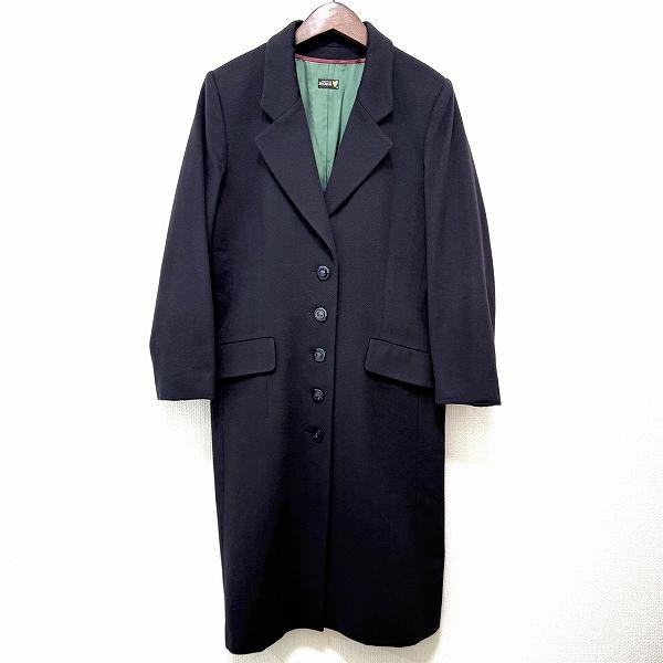 wnc マックデイビッド McDavid コート 38 濃紺 カシミヤ ロング