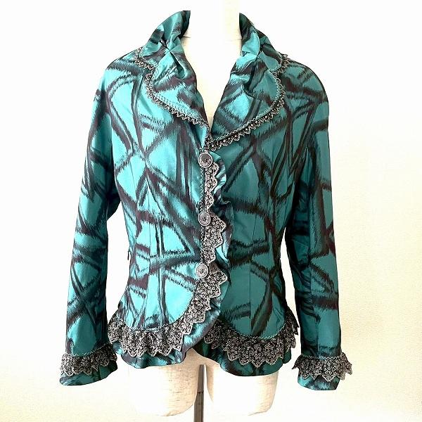 ジャケット レディース 伊太利屋 11サイズ ファッション #wnc GKITALIYA 伊太利屋 ジャケット 9 黒系