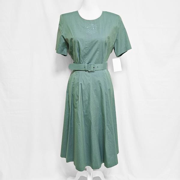 snc バーバリー BURBERRY ワンピース 11AR 緑系 ヴィンテージ