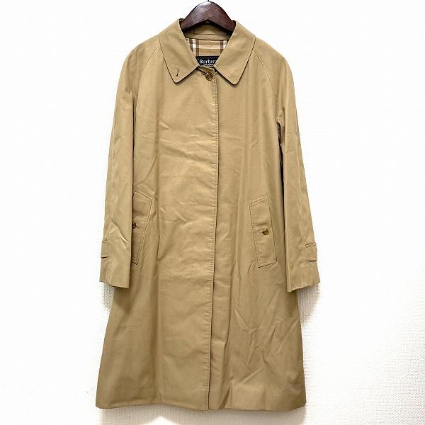 anc バーバリー BURBERRY コート ベージュ系 チェック ヴィンテージ 