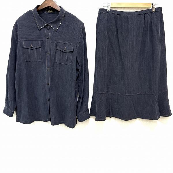 カシミア100% Leilian レリアン tweedセットアップ 13号 カシミア100% Leilian レリアン tweedセットアップ 13号 - メルカリ