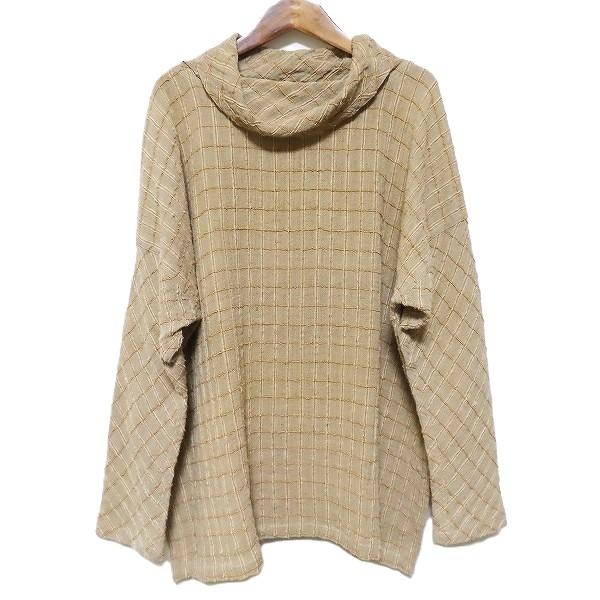うさと usaato ベージュ ハイネック エンジェルチュニック うさと 