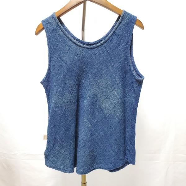 うさとの服 自然素材 デニム風 カットソー snc うさと ウサト USAATO