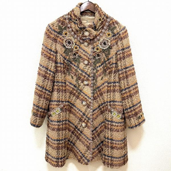 wnc ヘッポコセンセイ へっぽこ先生 コート ベージュ系 黄色 青