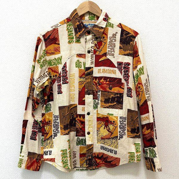 SUNSURF JohnSeverson アロハシャツ John Severson(ジョンセバーソン)アロハシャツ・ハワイアンTee
