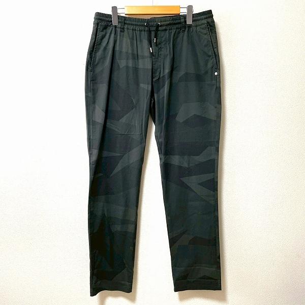 anc ハイドロゲン HYDROGEN パンツ 36 カーキ系 黒 迷彩 カモフラ