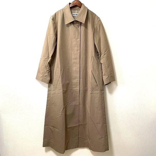 axc イッセイミヤケ ISSEYMIYAKE コート L ベージュ ロング ステン
