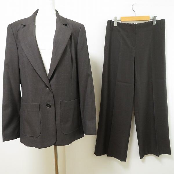 anc ケンゾー KENZO セットアップ パンツスーツ 47 グレー 青 グレン