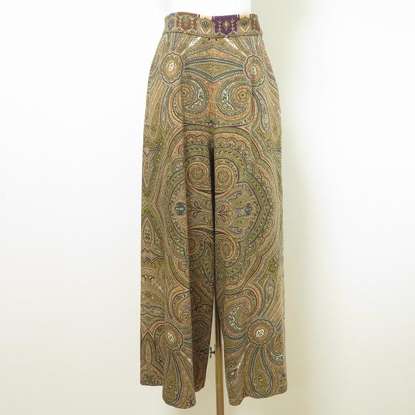 KENZO vintageペイズリー柄ウールクロップドジャケット ケンゾー お 