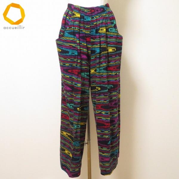 anc ミッソーニスポーツ MISSONI SPORT パンツ スラックス M 濃紺