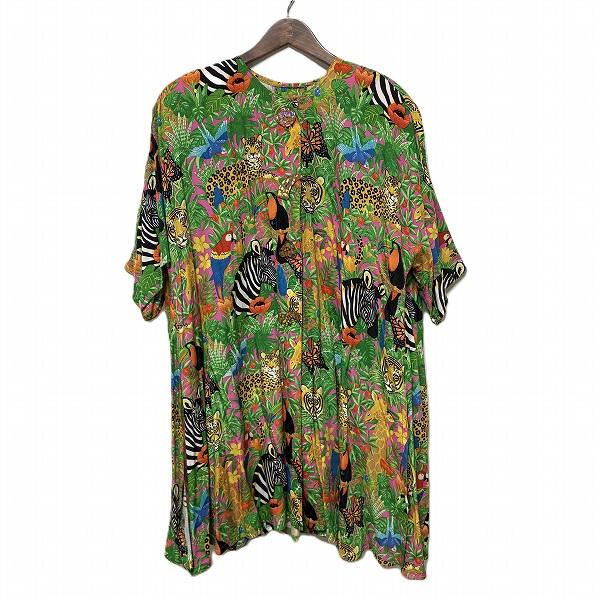 snc イタリヤ 伊太利屋 コート 11 マルチカラー アニマル ドルマン