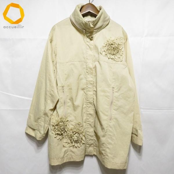 anc ポテチーノ さえら potechino ジャケット アイボリー ブルゾン 花 