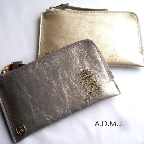 A.D.M.J クーポン対象外 ノベルティ ADMJ エーディーエムジェイ 長財布