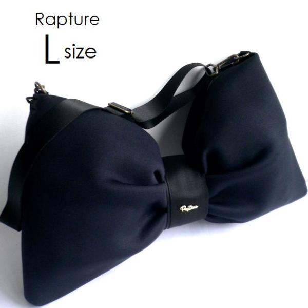 Rapture ネイプルズリボンクロスボディバッグーLサイズ Rapture(ラプチャー）ネイプルズリボンクロスボディバッグ L | ZAZABYS