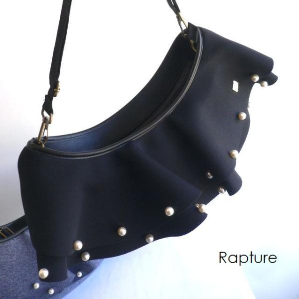 【RAPTURE ラプチャー】ダイバー素材 ティアードネイプルズボディバッグ Rapture（ラプチャー） バッグ ダイバー素材 ネオプレン ティアード