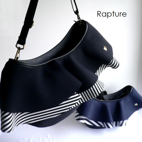 【RAPTURE ラプチャー】ダイバー素材 ティアードネイプルズボディバッグ Rapture RAPTURE ラプチャー バッグ ダイバー素材 ネオプレン
