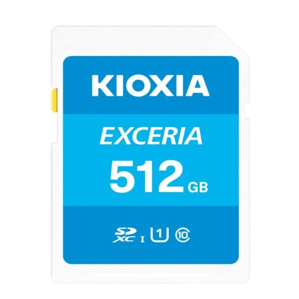 KIOXIA SDカード 512GB SDXC UHS-I Class10 読出速度100MB/s
