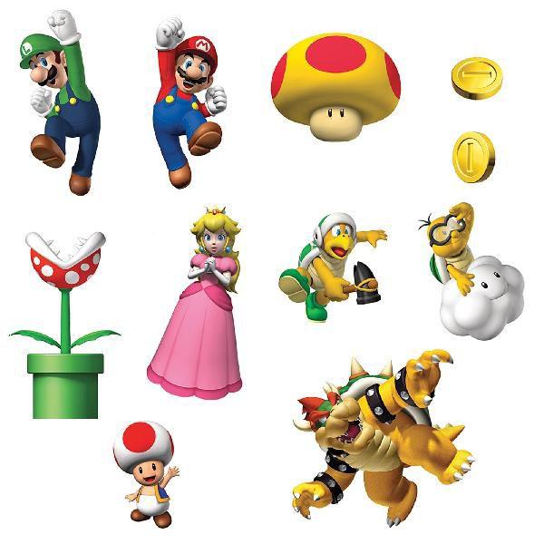 ウォールステッカー スーパーマリオ 壁飾り シール 模様替え マリオ テレビゲーム Buyee Buyee Japanese Proxy Service Buy From Japan Bot Online