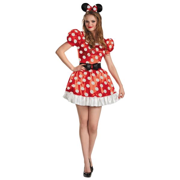 ミニーマウス 衣装 コスチュームドレス ちゃん コスプレ ディズニー ハロウィン クラッシック 大人用 女性 仮装 キャラクター アカムスyahoo 店 通販 Yahoo ショッピング