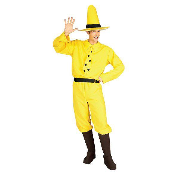 おさるのジョージ コスプレ コスチューム 黄色い帽子のおじさん 大人用 ハロウィン 仮装 アニメキャラクター 申年 アカムスyahoo 店 通販 Yahoo ショッピング