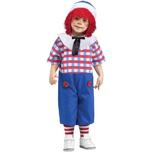 コスプレ 子供 衣装 幼児 人気 ラガディ アン アンディ 人形 コスチューム ハロウィン コスチューム 42714 アカムスyahoo 店 通販 Yahoo ショッピング