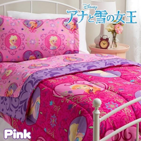 新生活 ディズニー Frozen アナと雪の女王 アナとエルサ 寝具 ベット シーツとコンフォーターセット ツイン アカムスyahoo 店 通販 Yahoo ショッピング