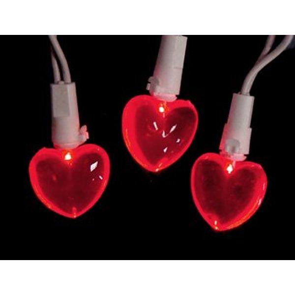 バレンタインデー デコレーション ２０個の赤いハート型ledライト ひも状 パーティー用電飾 イルミネーション インテリア 照明 飾り アカムスyahoo 店 通販 Yahoo ショッピング