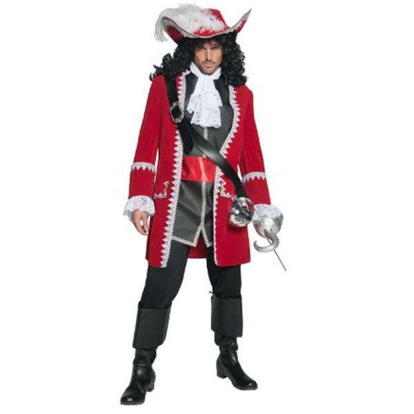 海賊 コスプレ フック船長 パイレーツ カリブの海賊 大人 男性用 コスチューム ジャケット ベスト パンツのセット アカムスyahoo 店 通販 Yahoo ショッピング