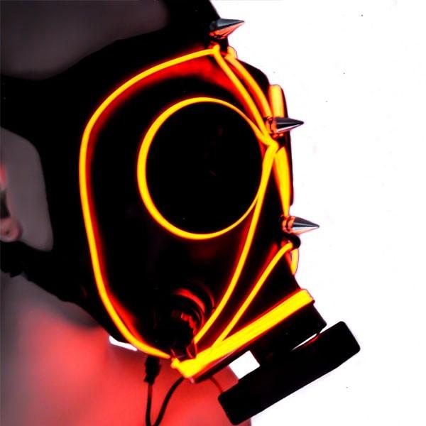 光るマスク ハロウィン コスプレ グッズ 仮面 サイバーパンク ガスマスク Elマスク レッド 大人用 Buyee Buyee 日本の通販商品 オークションの代理入札 代理購入