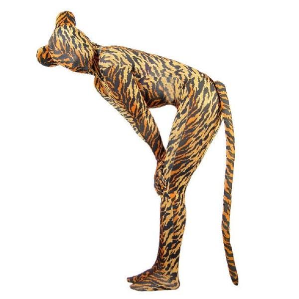 全身 タイツ 大人用 タイガー 柄 ハロウィン 虎 コスプレ パーティー キャット スーツ トラ シッポ 450 アカムスyahoo 店 通販 Yahoo ショッピング