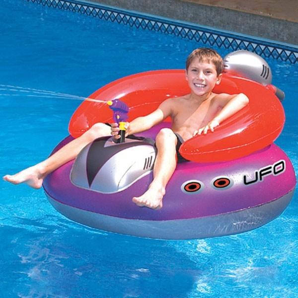 プール 家庭用 レトロ スタイル ｕｆｏ フロート 水遊び 水鉄砲 付き 遊具 浮き輪 プール 海 インスタ アカムスyahoo 店 通販 Yahoo ショッピング