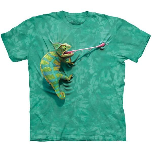 ｔシャツ カメレオン 男性用 半袖 ザ マウンテン社製 超リアルなプリント 動物柄 丈夫 快適 かっこいい アカムスyahoo 店 通販 Yahoo ショッピング