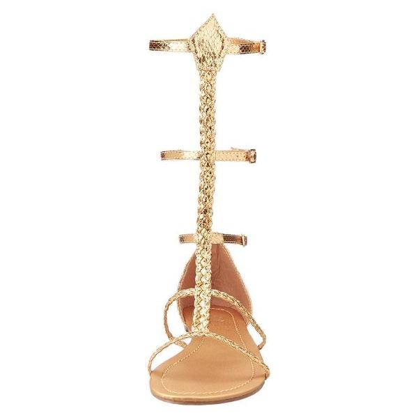 コスプレ 靴 サンダル 中世 古代 女神 ローマ ギリシャ エジプト 大人 女性 金 ゴールド Ellie Shoes エリーシューズ グラディエータ Buyee Buyee 日本の通販商品 オークションの代理入札 代理購入