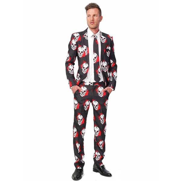 派手 スカル おもしろ 男 大人用 メンズ スーツ お笑い コメディアン 漫才 舞台 衣装 イベント 骸骨 不吉 地獄 ハロウィン オッポスーツ Opposuit Buyee Servicio De Proxy Japones Buyee Compra En Japon