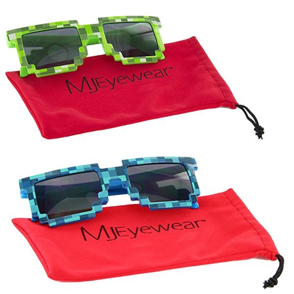 マインクラフト グッズ おもしろサングラス 8ビット モザイク 眼鏡 パーティ レイブ 目立つ 派手 グッズ テレビゲーム アカムスyahoo 店 通販 Yahoo ショッピング