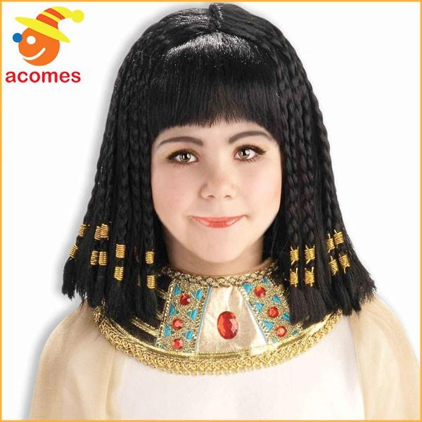 クレオパトラ コスプレ かつら 黒 古代 エジプト 女王 子供 ウィッグ ハロウィン イベント パーティー アカムスyahoo 店 通販 Yahoo ショッピング